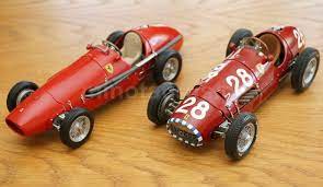 It also features braided metal, rubber hoses. 1953 Ferrari 500 F2 1 18 Exoto Cmc Comparison Minotaurus