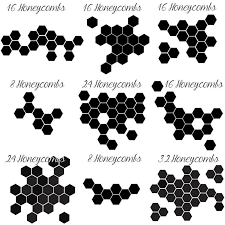 A regular hexagon has schläfli symbol {6} and can also be constructed as a truncated equilateral triangle, t{3}, which alternates two types of edges. Pin By Tiffany Bodily On Tiff Honey Bee In 2021 Hexagon Stickers Hexagon Wall Art Honeycomb Wall