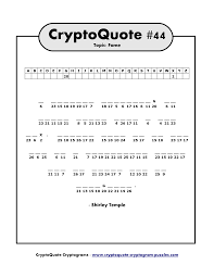 Check spelling or type a new query. Cryptograms Posted By John Mercado
