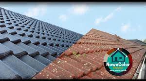 8/ since terracotta's porous surface will absorb paint and alter its tone, it is mandatory to lay down primer before coloring clay roof tiles. Nowocoat Roof Coating Youtube