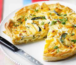 Courgette Feta Filo Tart Recipe Recipes Asda Recipes Low Fodmap Recipes