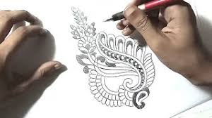 Embroidery with a punch needle is a relaxing, fun, and therapeutic activity. Pencil Drawing Flowers Draw Embroidery Flowers On Pencil Sketch Youtube