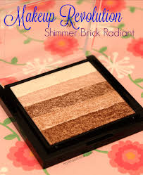 makeup revolution shimmer brick radiant