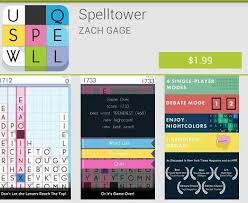 Spelltower Android App App Word List Single Player