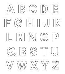 These sizeable letter stencils are great for posters and signs. 10 Best 2 Inch Alphabet Letters Printable Template Printablee Com