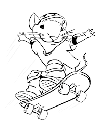 Learn To Coloring May 2008 Coloring Pages Stuart Little Animal Coloring Pages