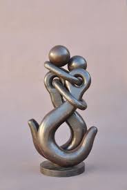 Couples Sculpture En Metal Art Sur Metal Decorations De Jardin En Metal