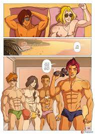 Yaoi porn comics Winx Club – Beach Days 🏖️ » Page 2