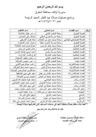 تم الإعلان من جانب دار الإفتاء المصرية عن مواعيد صلاة العيد في محافظات مصر لعام 2021م، حيث ستبدأ صلاة العيد وفق التوقيتات التالية: ØªØ­Ø¯ÙŠØ¯ Ù…ÙˆØ§Ù‚Ø¹ Ø§Ù‚Ø§Ù…Ø© ØµÙ„Ø§Ø© Ø¹ÙŠØ¯ Ø§Ù„ÙØ·Ø± ÙÙŠ Ø§Ù„Ù…ÙØ±Ù‚ Ø§Ù„ÙˆÙƒÙŠÙ„ Ø§Ù„Ø§Ø®Ø¨Ø§Ø±ÙŠ