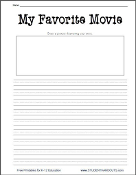 Our second grade writing worksheets, dictation sentences and writing prompts provide fun writing more 2nd grade spelling resources. My Favorite Movie Free Printable Writing Prompt Worksheet With 2nd Grade Prompts 2nd Grade Writing Prompts Worksheets Worksheets Adding Integers Definition Graph Paper Sizes Barbie Games 8th Grade Math Help Logical Thinking