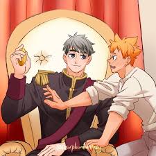Nette On Instagram Osahinaweekend2020 Day 01 Royalty Historical Au Im A Clown For Not Drawing This Early But Haikyuu Anime Haikyuu Fanart Haikyuu Kageyama