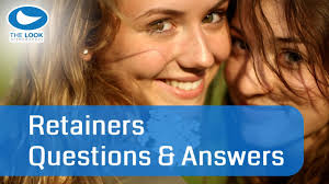 Frequently Asked Questions About Orthodontic Retainers