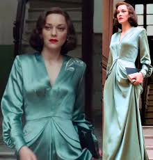Marion Cotillard S Allied Costumes By Joanna Johnston Flamenco Style Dress Dresses Gowns Dresses 20 pretty skirt outfits fashion girls are ditching their jeans for.