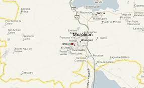 Online map with the boundaries of the municipality of moroleón (guanajuato). Moroleon Wettervorhersage