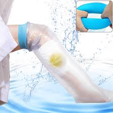 Waterproof Leg Cast Cover For Shower Adult Long Leg Cast Shower Protector Watertight Shower Bandage And Wound Protector For Broken Leg Knee Foot