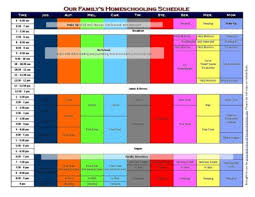 5 Free Printable Homeschool Schedules And Printable