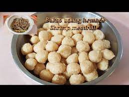Resep Bakso Udang Homemade Youtube Resep Bakso Resep Makanan Resep