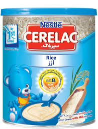 Nestle Cerelac Infant Cereal Baby Food Rice 400g Tin 12265620 Cereal Packaging Gerber Baby Food Baby Cereal