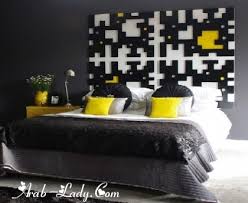 امزجي الأصفر والأسود للحصول على غرفة نوم مميزة في الشتاء مجلة المرأة العربية