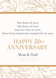 With you two as parents, i'll always feel like the luckiest kid ever! 50th Wedding Anniversary Wishes For Parents True Love Words