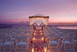 Destination Weddings Bodas En La Playa De Noche Boda En La Playa Altares De Boda