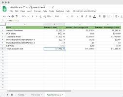 Business owners say finding the right health insurance is one of the most challenging tasks of running their. How To Use A Spreadsheet To Compare Health Insurance Plans