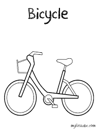 Bicycles coloring pages | free coloring pages Drawing Bike Bicycle 136950 Transportation Printable Coloring Pages