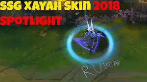 Some games achieve it through unique character traits, others through character costumes, and cs:go does it through the use of unique weapon skin designs. Ssg Xayah Skin 2018 Spotlight Samsung Galaxy World Championship Skins League Of Legends Ù„ÙŠØ¨ÙŠØ§ Vlip Lv