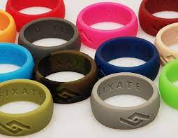 Fixate Designs Men S Fx8 Wedding Rings Made Of High Performance Silicone Fixate High Performance Wedding Rings