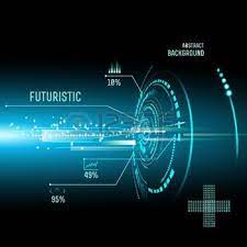 Illustration Of Futuristic Interface Hud Sci Fi Background Sci Fi Background Technology Wallpaper Futuristic