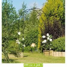 Elle peut être fixée simplement directement dans. Arche De Jardin En Bois Akebia Support Pour Plantes Grimpantes