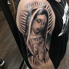 It originated from icons and paintings that could be done in churches. 30 Iconic Virgin Mary Tattoos December 2020