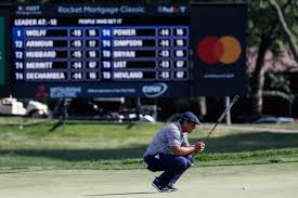 Pga Tour S Rocket Mortgage Classic In Detroit Our Best Photos From Round 3 Pga Tour Rocket Mortgage Michigan Sports