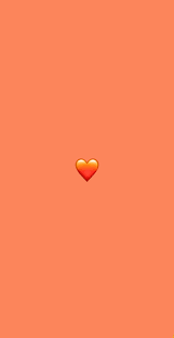 Yellow emoji face with tears of joy emoji discord emoticon sticker emoji discord transparent background png clipart size. Orange Heart Emoji Iphone Love Hd Mobile Wallpaper Peakpx