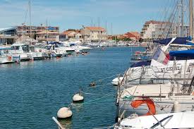 Dit Is Valras Plage En Het Water Heet De Orb De Canal Du Midi Komt Hier In De Zee Plage Argeles Sur Mer Gruissan