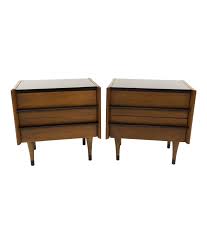 These tips will help you find the perfect nightstand to complement your bedroom. American Of Martinsville Mid Century Walnut And Formica Nightstands Matching Pair