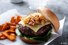 This homemade beef patty recipe is so easy and delicious! Healthy Recipe Beef Mushroom Burgers