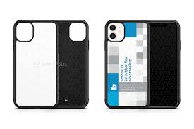 Iphone 11 2019 2d Tpu Glass Back Case Design Mockup Mockup Design Mockup Design