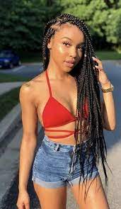 28 Knotless Box Braids Hairstyles You Can T Miss Fancy Ideas About Everything Braided Hairstyles For Black Women Hair Styles Black Women Hairstyles