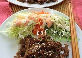Resep Beef Teriyaki Oleh Trixie Gayatri Recipe Makanan Masakan Daging