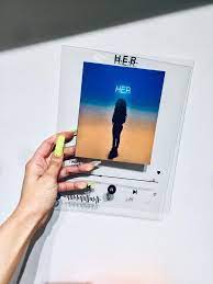 Plexiglass Album Wall Art Glass Album Cover No Lights Etsy Music Wall Decor Diy Album Cover Wall Glass Wall Art