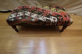 From faux fur stools to tufted leather benches, scenario home has the luxury stools and benches to spice up your home. Antique Turkish Kilim Bench Stools 982