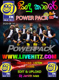 Thank you very much for using this web site. Shaa Fm Sindu Kamare With Power Pack 2020 08 14 Www Livehitz Net