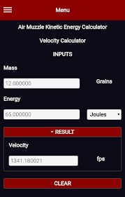 Check spelling or type a new query. Updated Air Muzzle Kinetic Energy Calculator Pro Mod App Download For Pc Android 2021