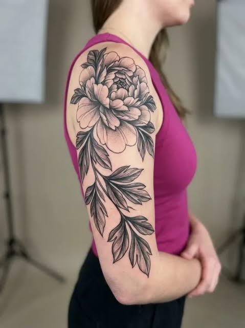 18 Beautiful Peony Flower Tattoos with Meaningful Symbolism