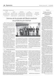 Por medio de su cuenta de facebook, barrientos denunció la situación de abandono de vidaurre, quien hace poco más de un mes se. Diario 03 05 2017 By Diario El Centro S A Issuu
