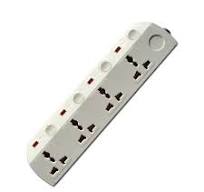 4 Way Multi Socket Extension Cord with Switch and Light Electrical Power  Socket