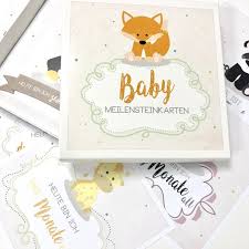 Baby & geburtskarten babykarte, karte zur geburt eines junges karte mini kärtchen elefant willkommen kleines baby. Baby Meilensteinkarten Milestonecards Baby Geburt Erste Momente Omama Shop