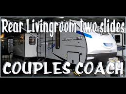 Extreme weather package *not all items rear travel rack. 2021 Alpha Wolf 26rl L Rear Living Room Dual Slide Out Travel Trail By Forestriver Couchs Rv Nation Youtube