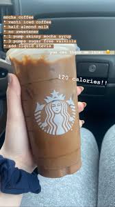 Low Calorie Mocha Coffee Starbucks Iced Starbucks Drinks Starbucks Drinks Recipes Starbucks Coffee Drinks